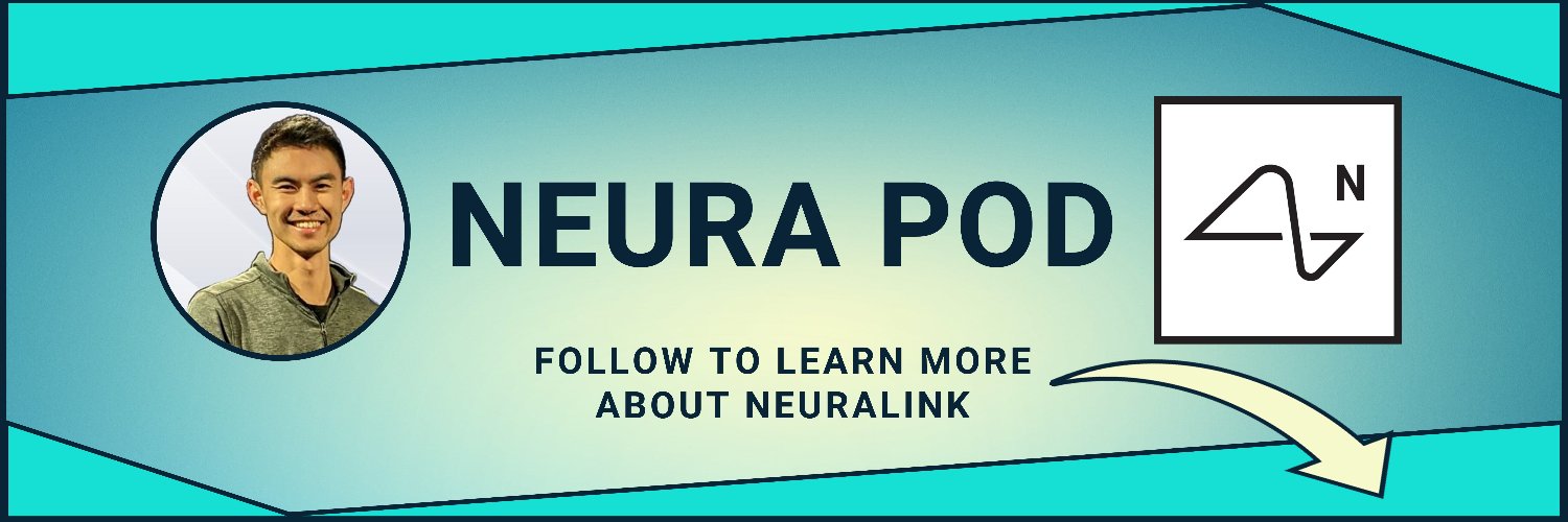 Neura Pod – Neuralink's banner