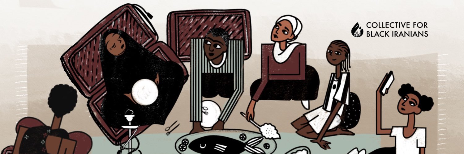 Collective for Black Iranians's banner