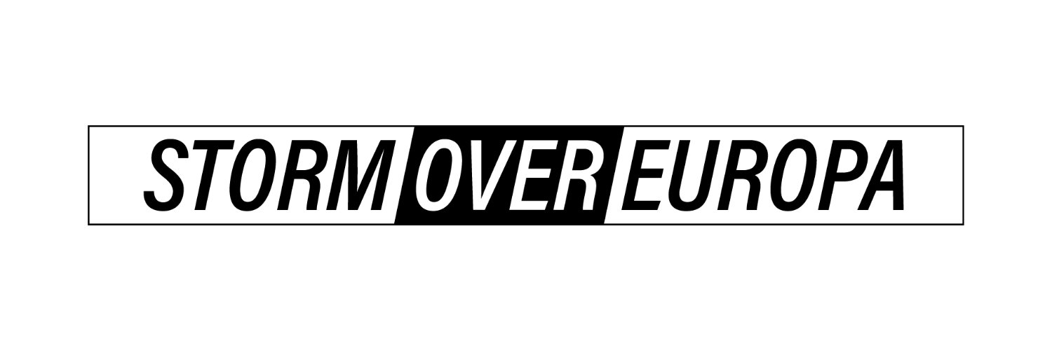 Storm over Europa's banner