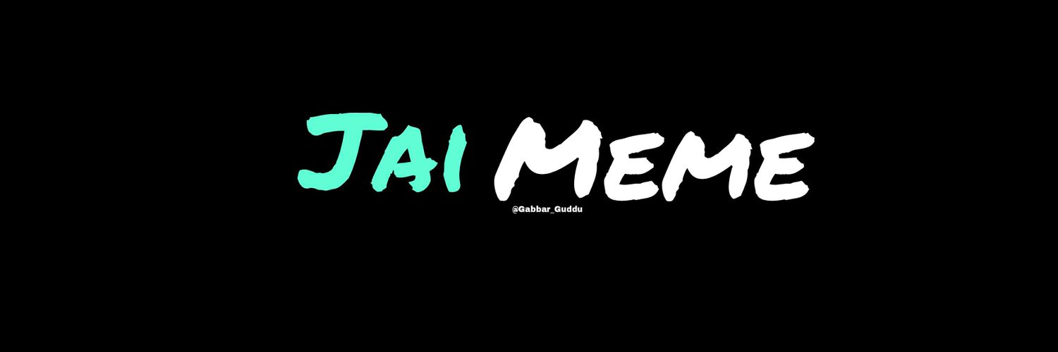 Gabbar🇮🇳 Parody's banner