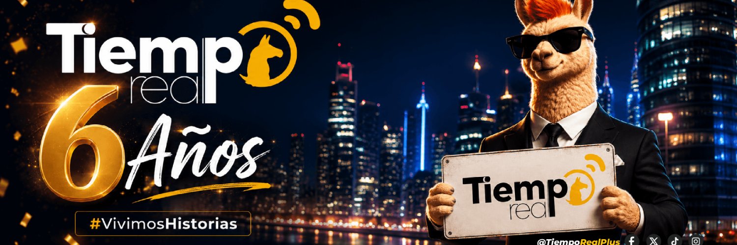 Tiempo Real's banner