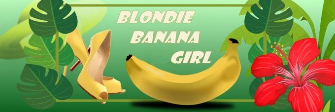 Blondi𝕏 Minie Banana Girl 🍌's banner