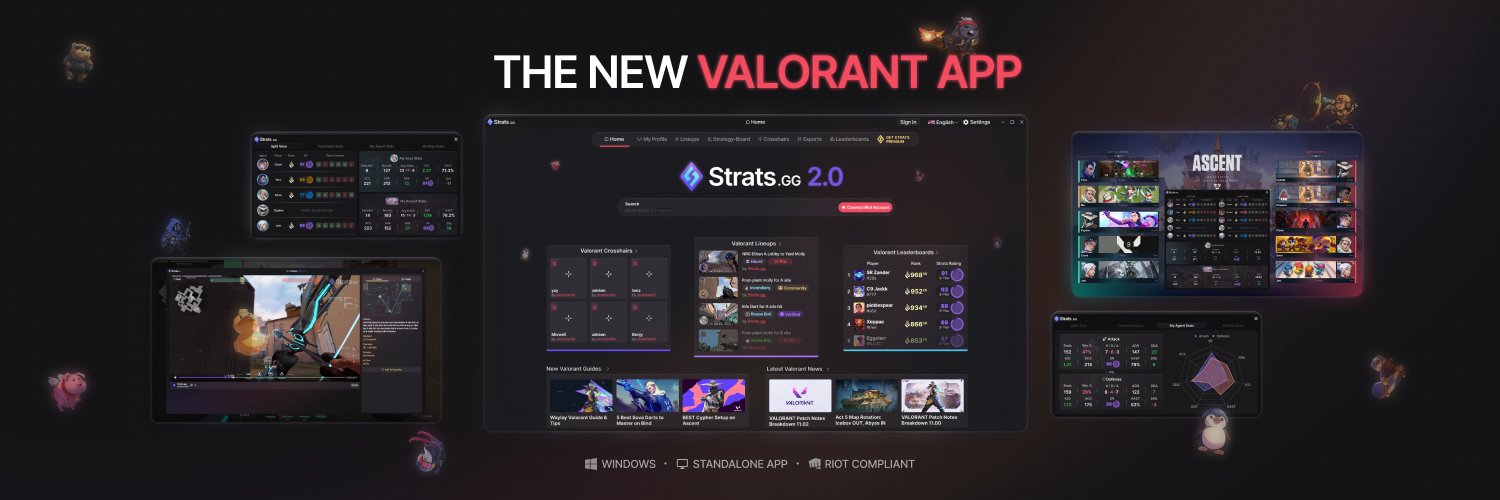 Strats.gg's banner