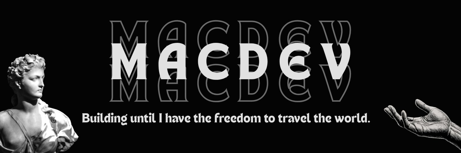 Mac's banner