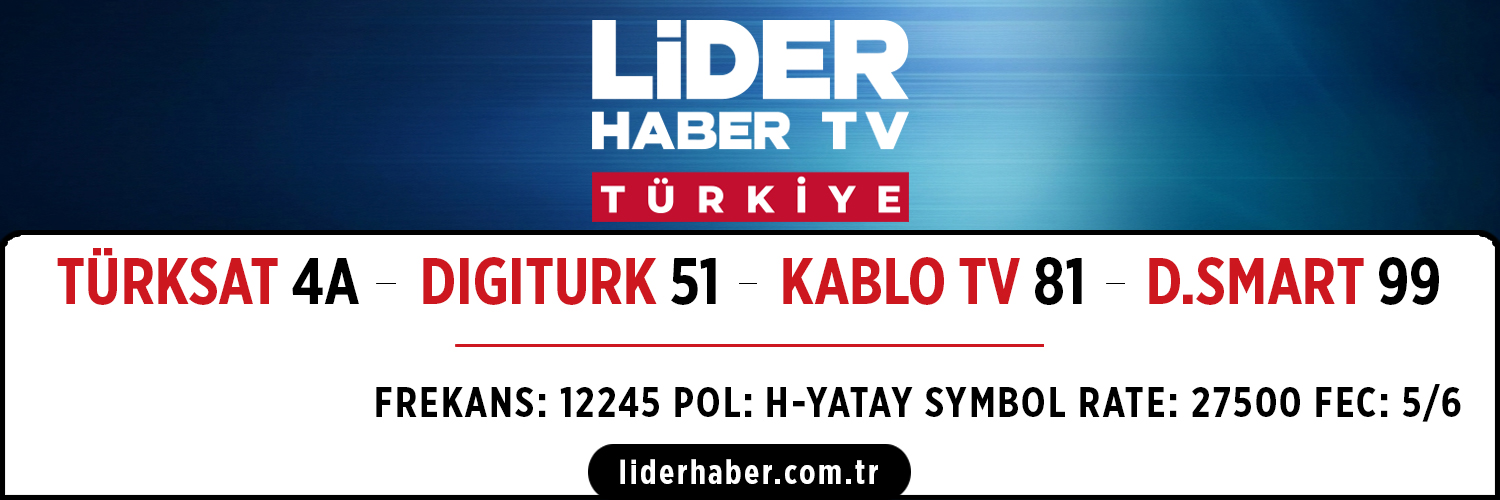 Lider Haber TV Türkiye's banner