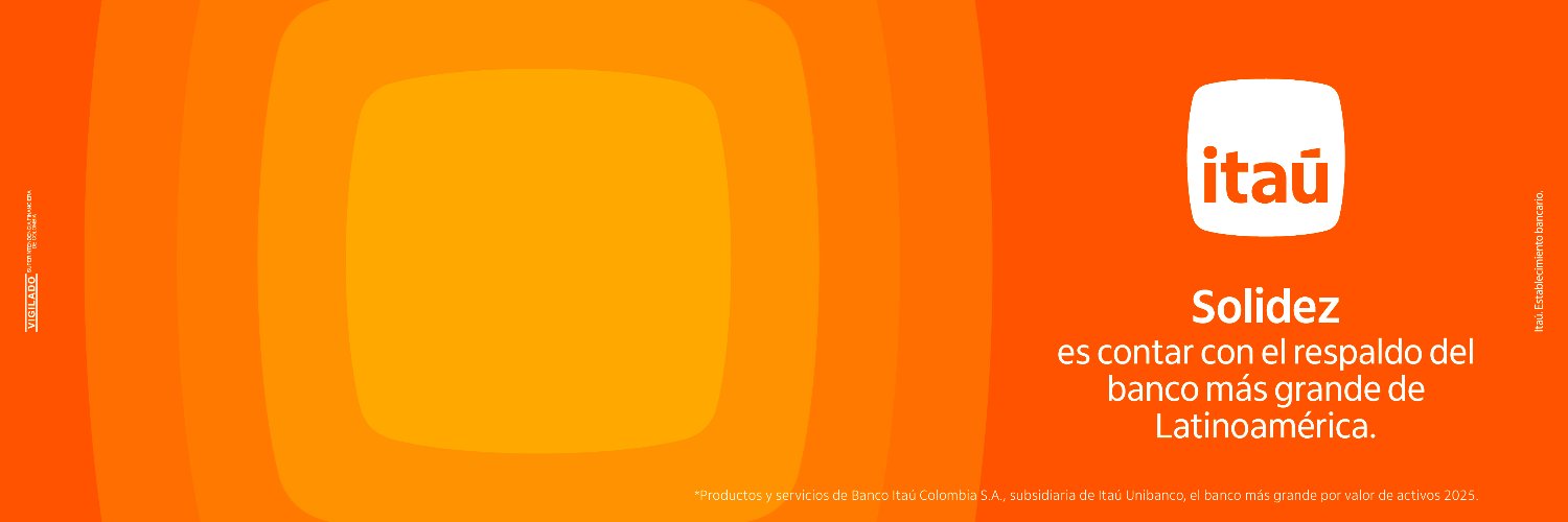 Banco Itaú Colombia's banner