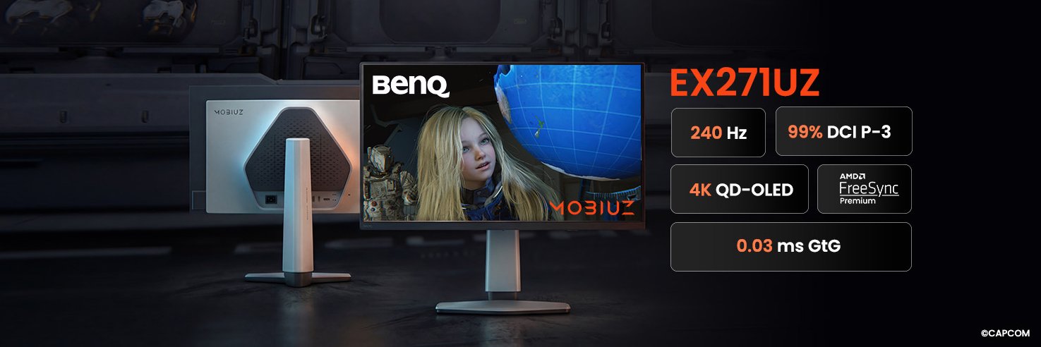 BenQ MOBIUZ Gaming North America's banner