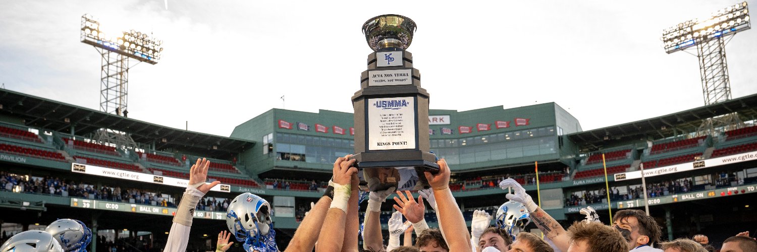 USMMA Football's banner