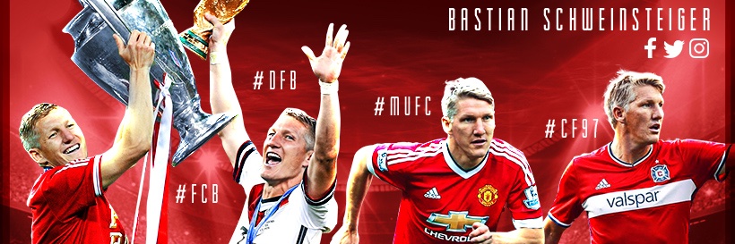 Bastian Schweinsteiger's banner