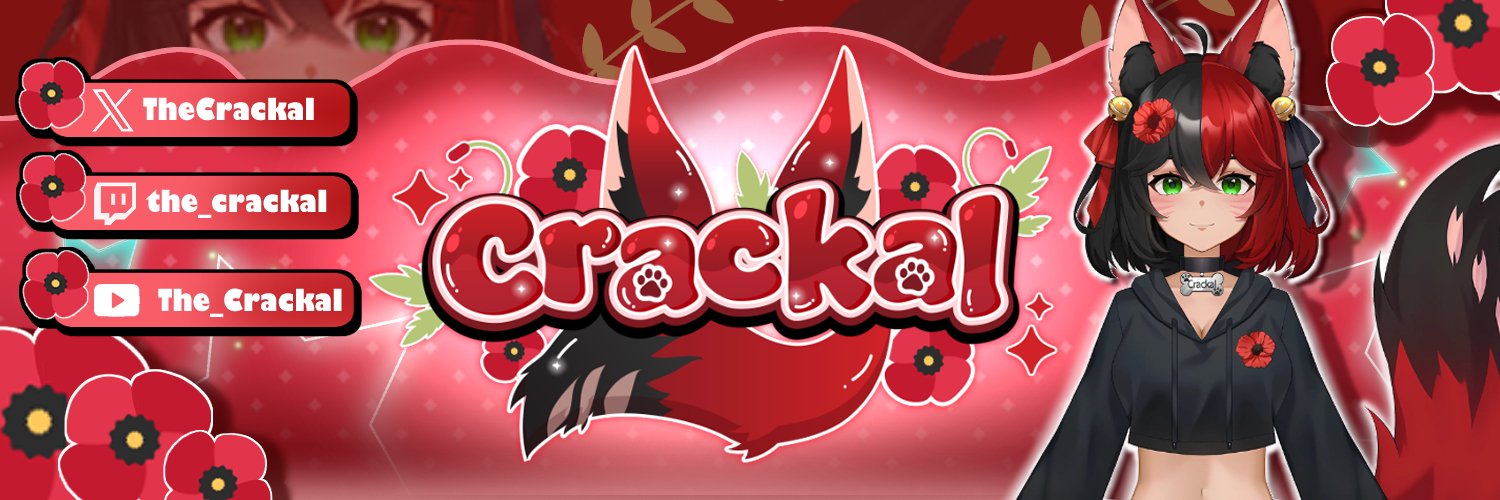 Crackal Jackal Vtuber :3 🏳️‍⚧️'s banner