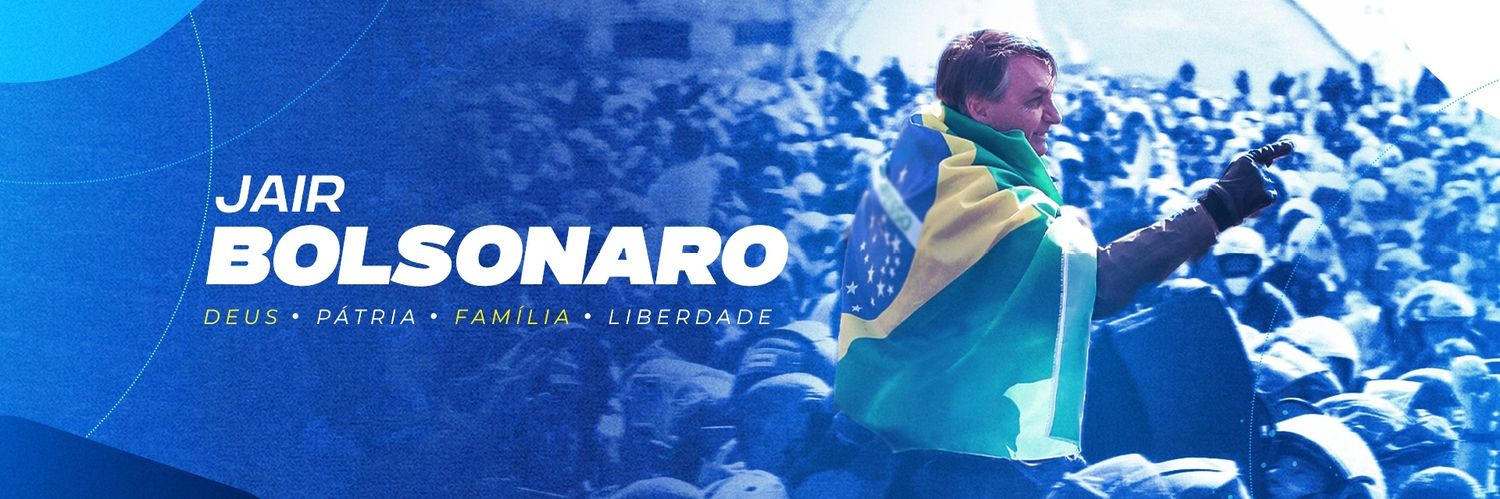 Jair M. Bolsonaro's banner