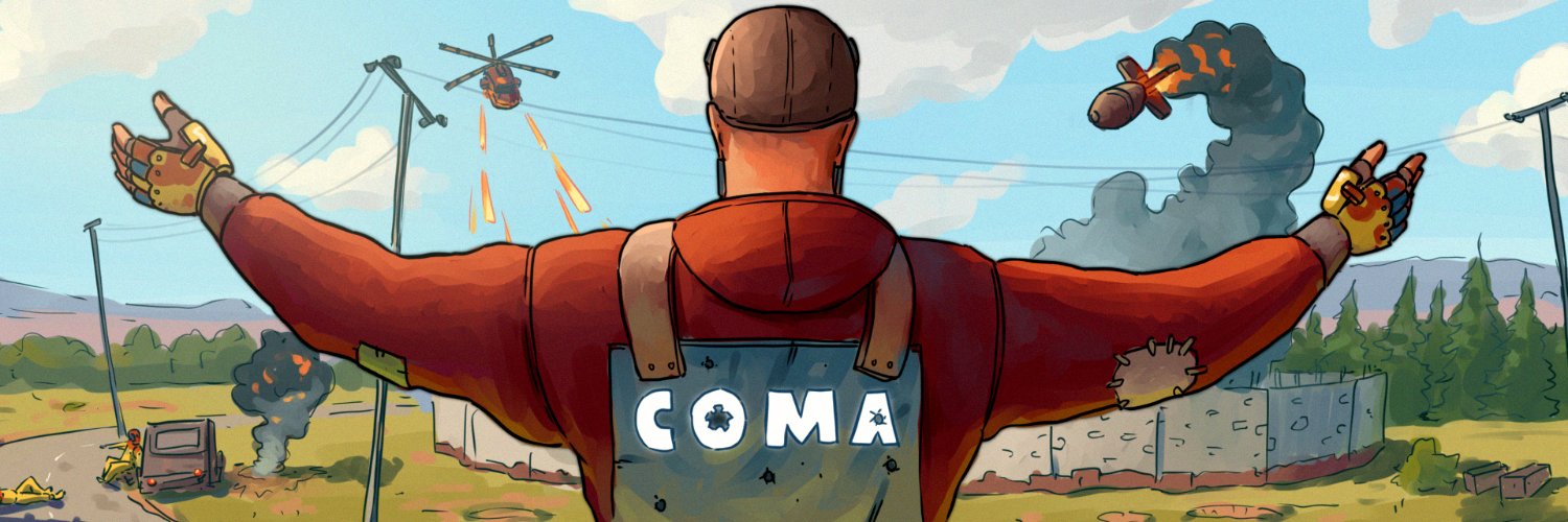 Coma's banner