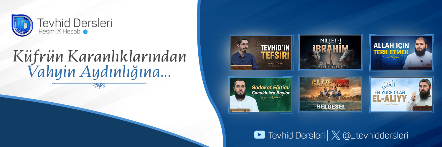 Tevhid Dersleri's banner