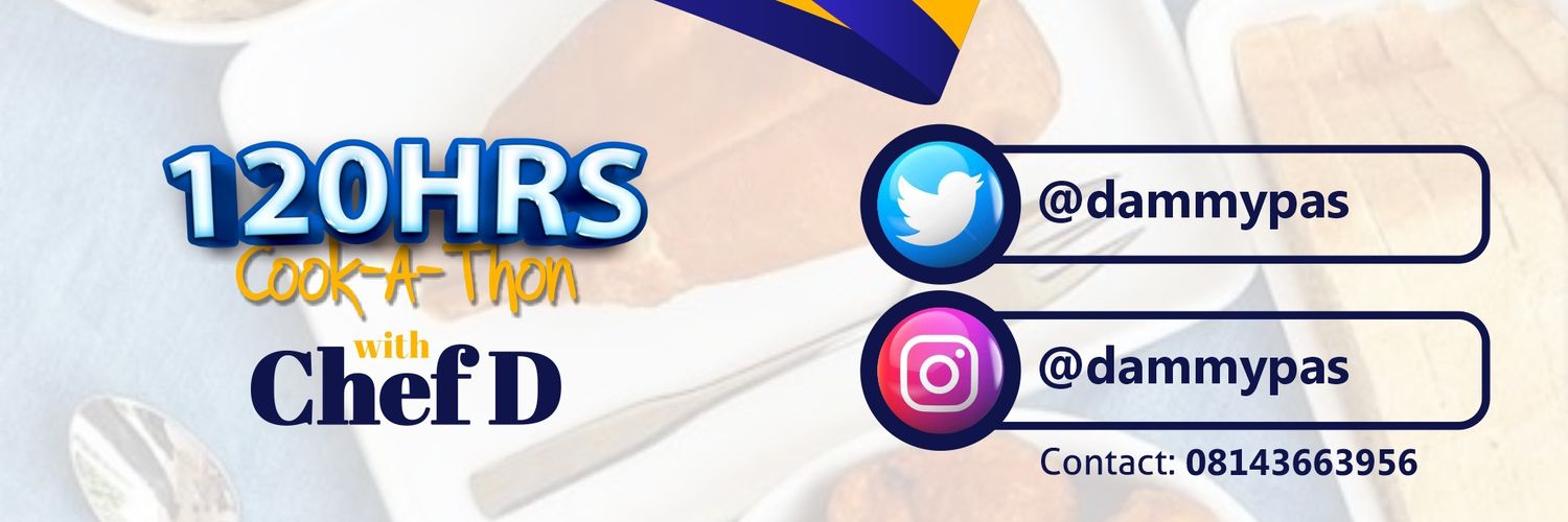 Chef Dammy's banner