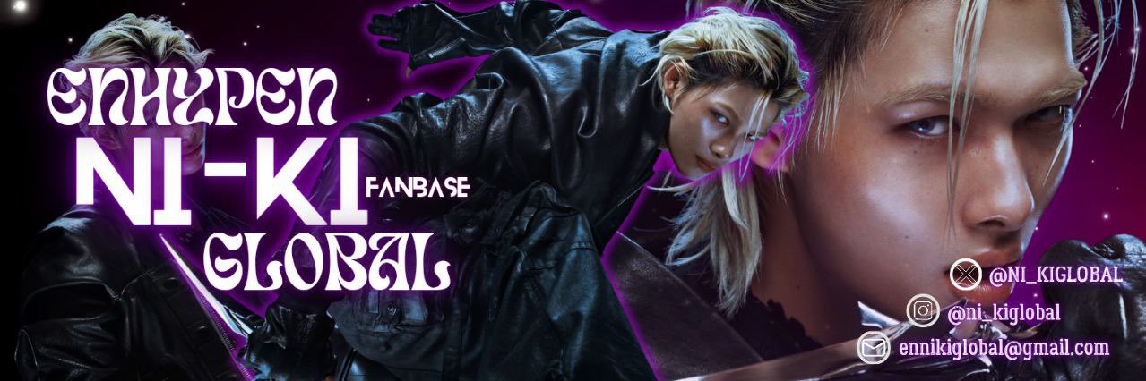 ENHYPEN NI-KI GLOBAL FANBASE's banner