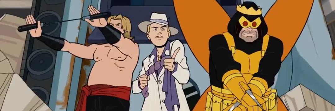 Hank Venture's banner