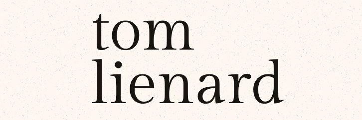 Tom Lienard's banner