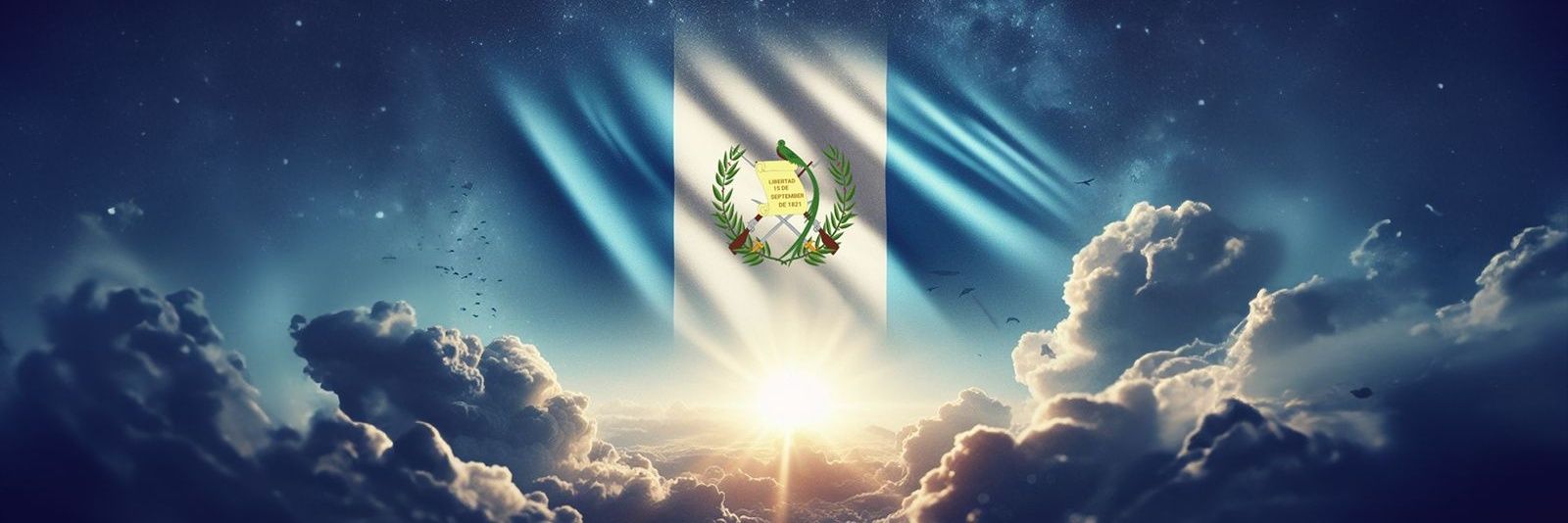 Lucrecia Marroquín de Palomo's banner