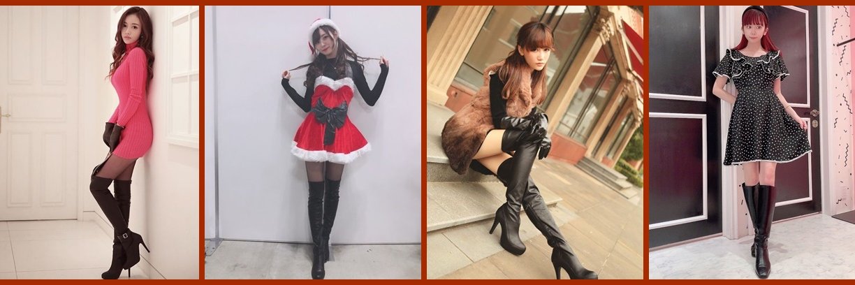 Asian Boots Lovers_ai@美脚ブーツ美女画像's banner
