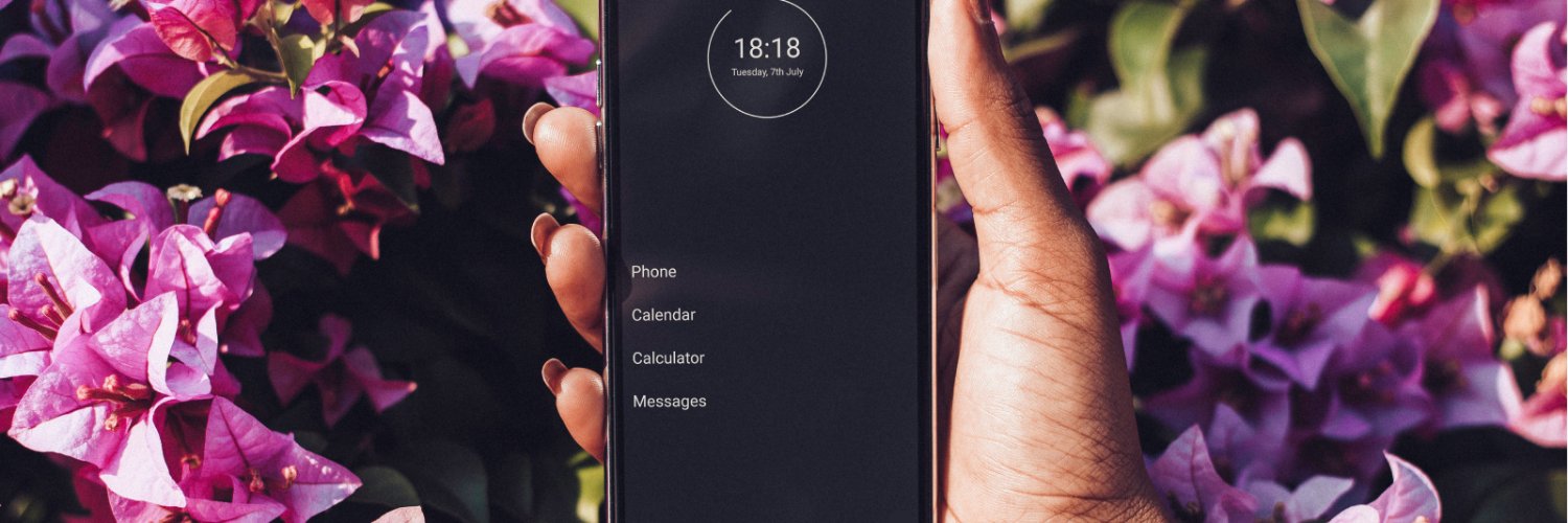minimalist phone's banner