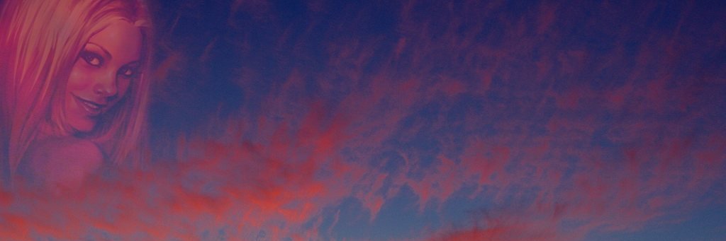 Riley's Heaven's banner