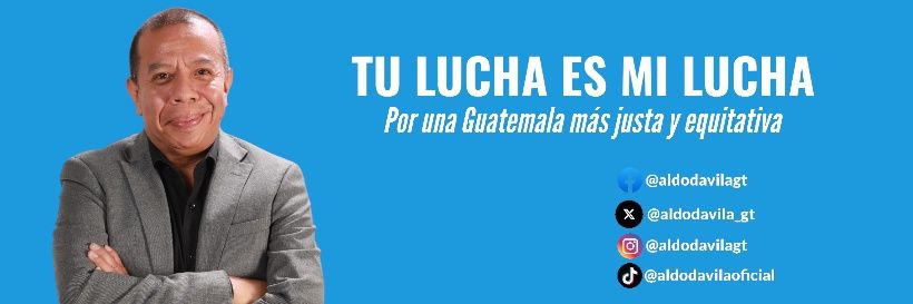 Aldo Dávila's banner