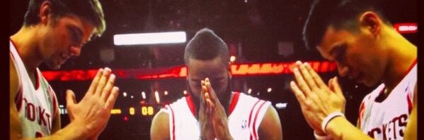 optimistic rockets fan's banner