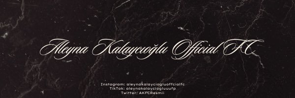 Aleyna Kalaycıoğlu Official FC's banner