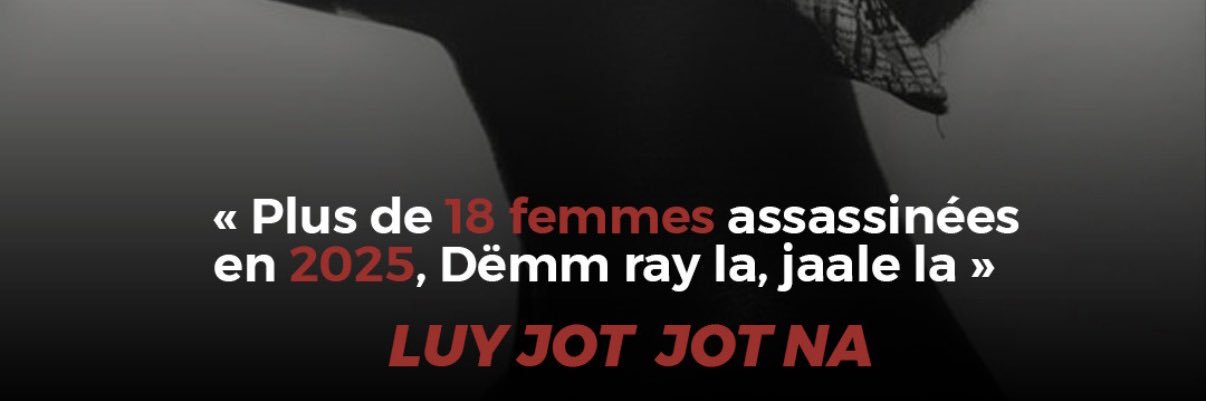 Collectif des Féministes du Sénégal's banner