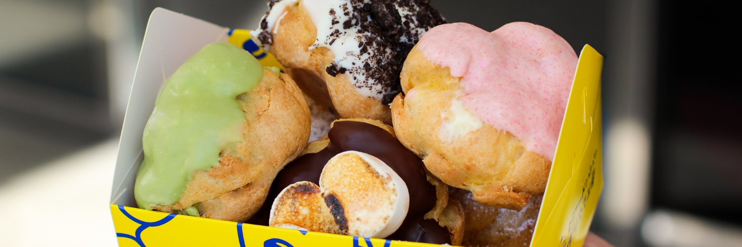 Beard Papa's USA's banner