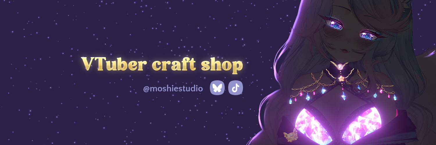 Moshie Studio ✦ Live2D & Stream Assets's banner