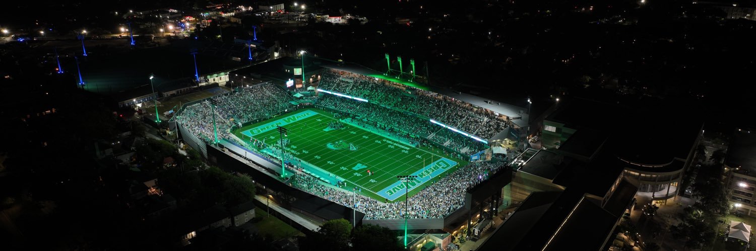 Tulane Tailgate's banner