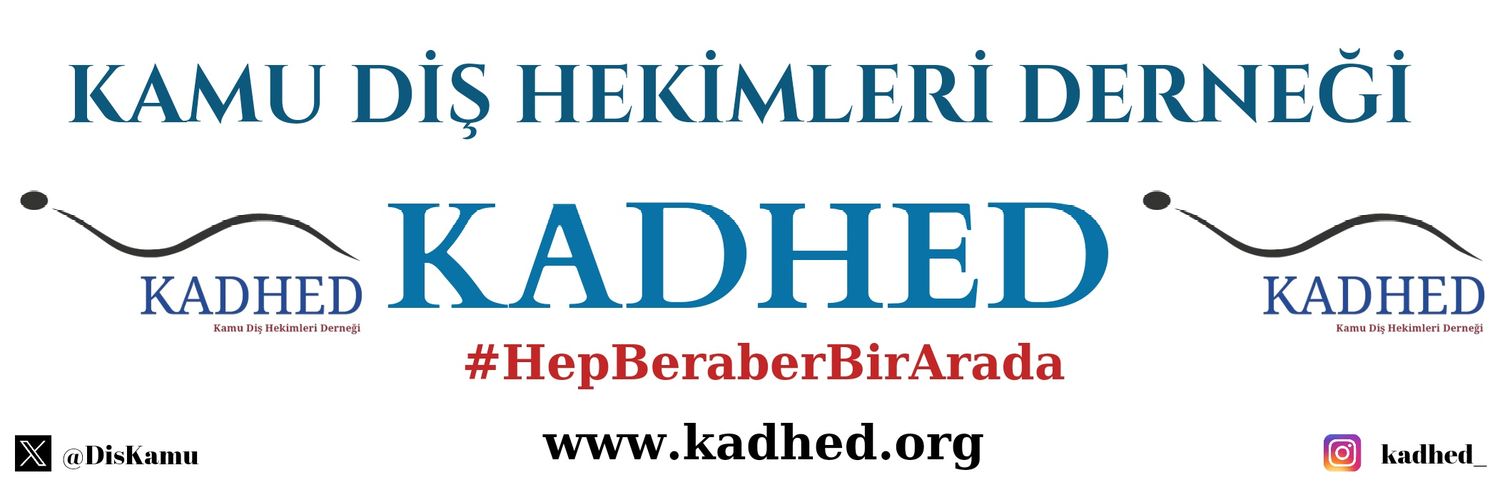 KADHED(Kamu Diş Hekimleri Derneği)'s banner