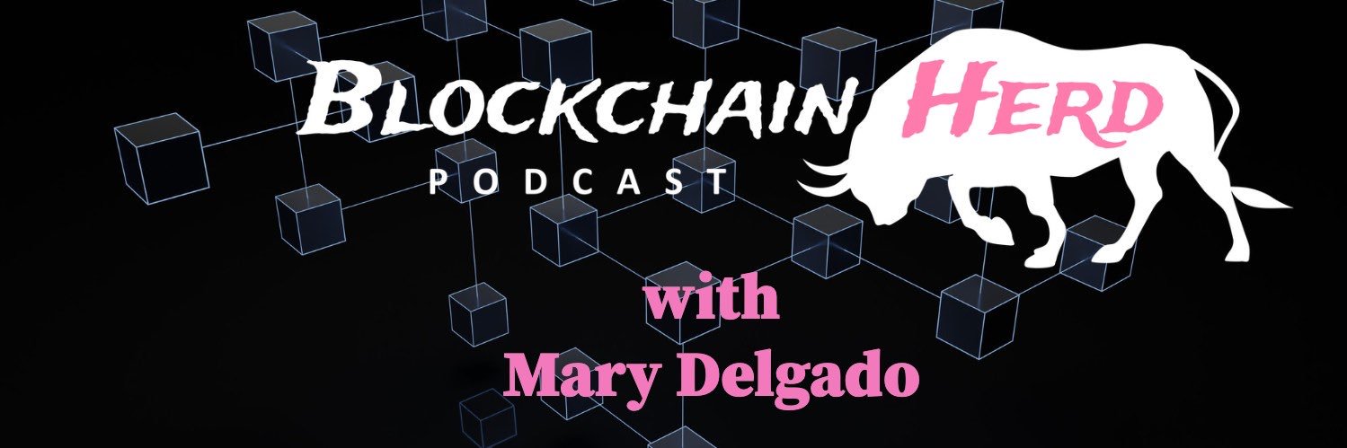 Mary Delgado @BlockchainHerd's banner