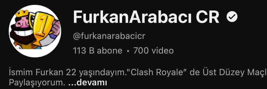 FurkanArabacı CR's banner