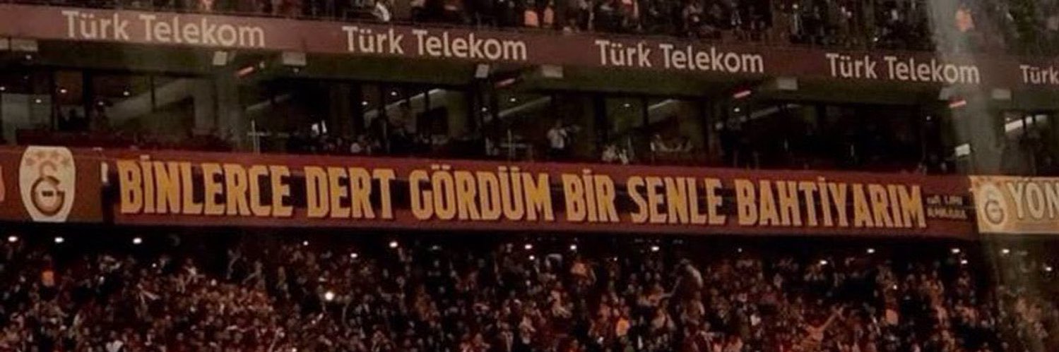 Yücel's banner
