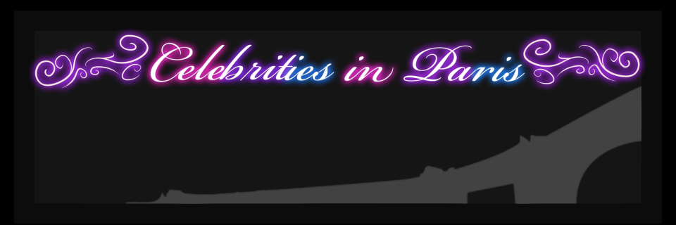 Celebrities in Paris's banner