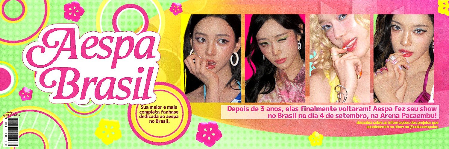 aespa Brasil's banner