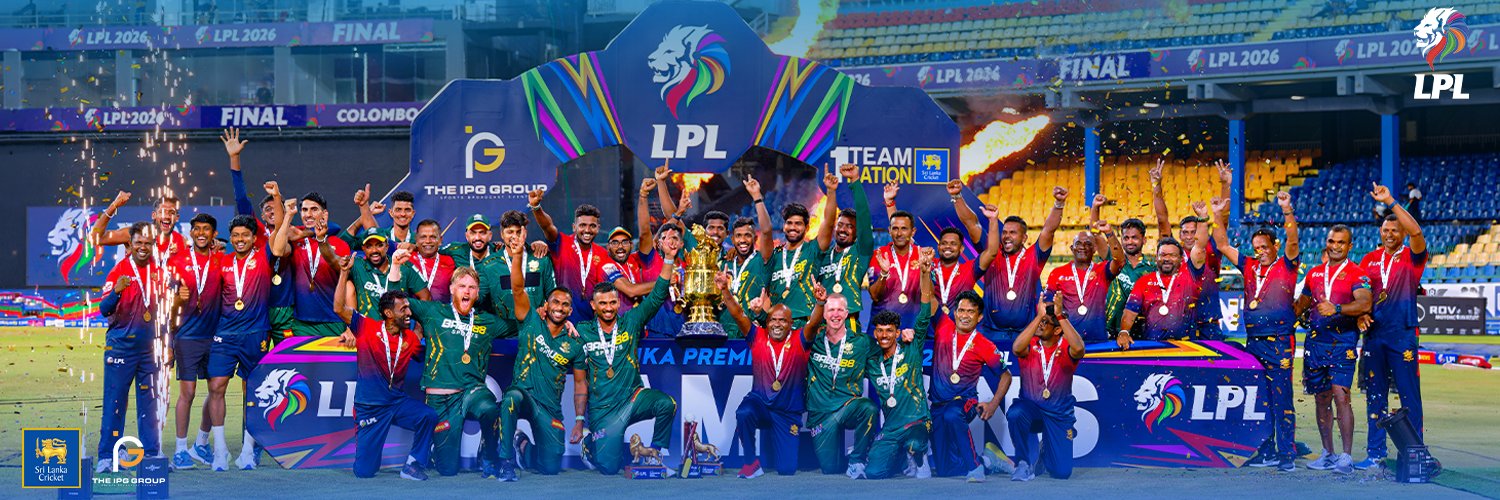 LPL - Lanka Premier League's banner