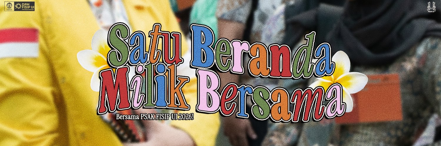 PSAK FISIP UI 2026's banner