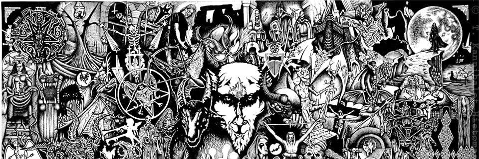 Aquelarre Metalero's banner