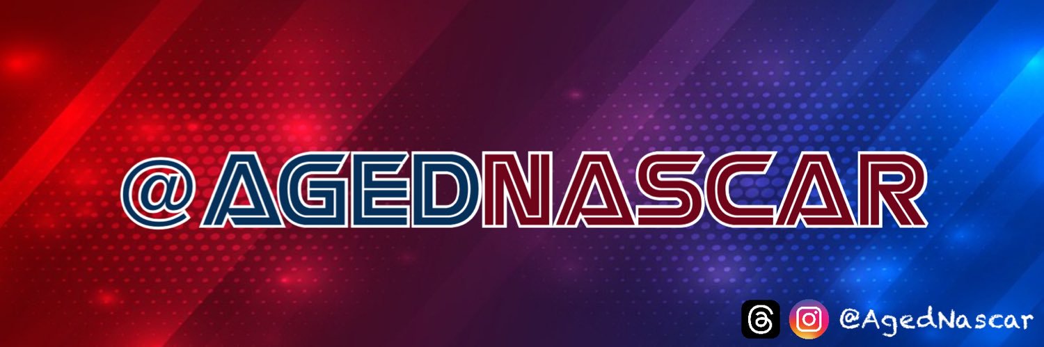 Aged NASCAR's banner