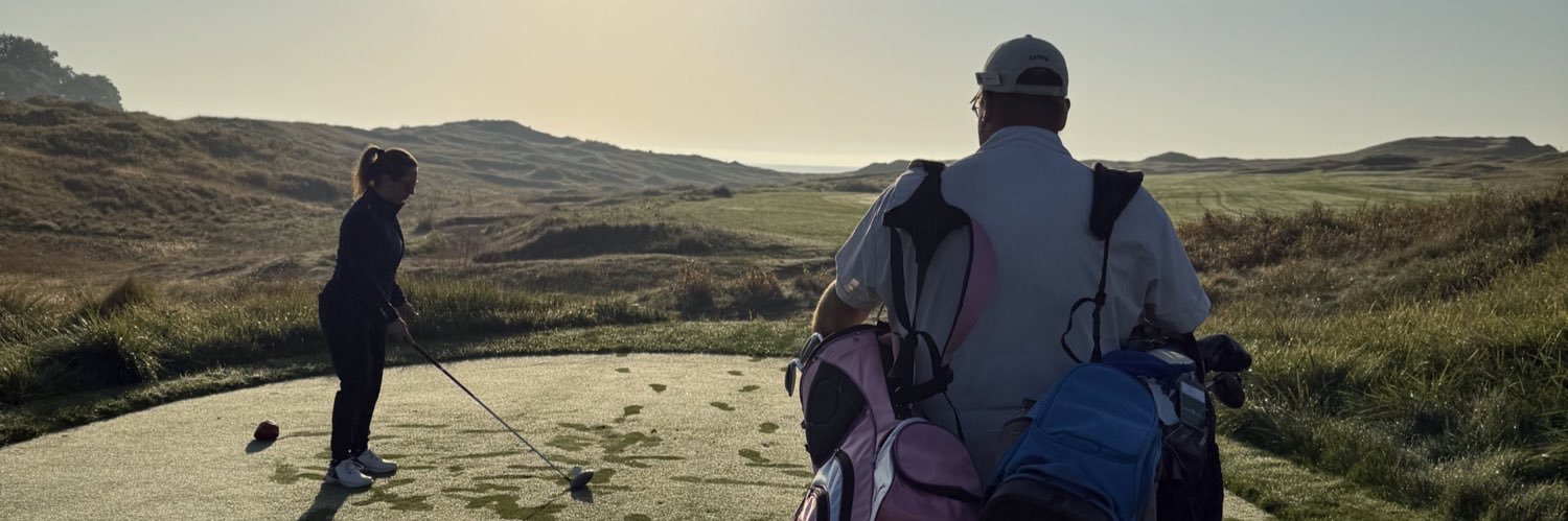 Mark the Caddie's banner