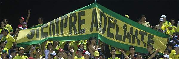 Sangre Auriverde's banner