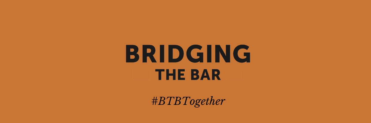 Bridging the Bar's banner