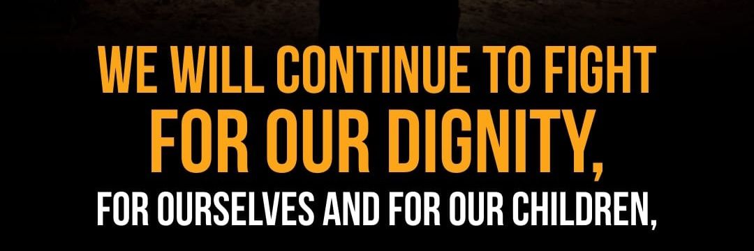 Hussain For Justice - Official's banner