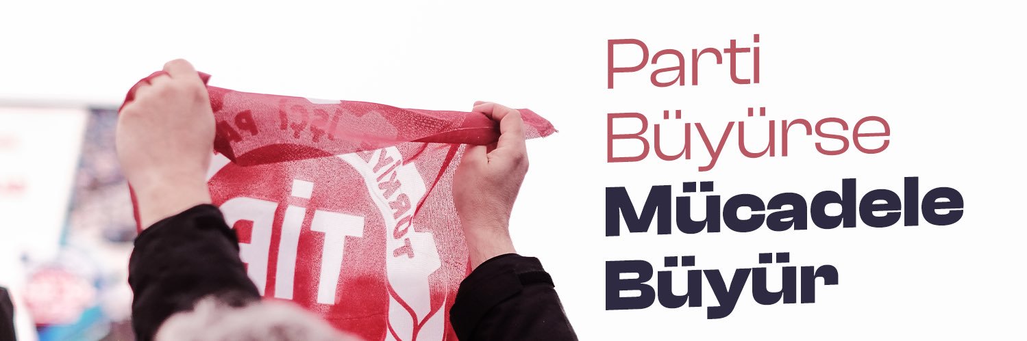 Türkiye İşçi Partisi - Antalya's banner
