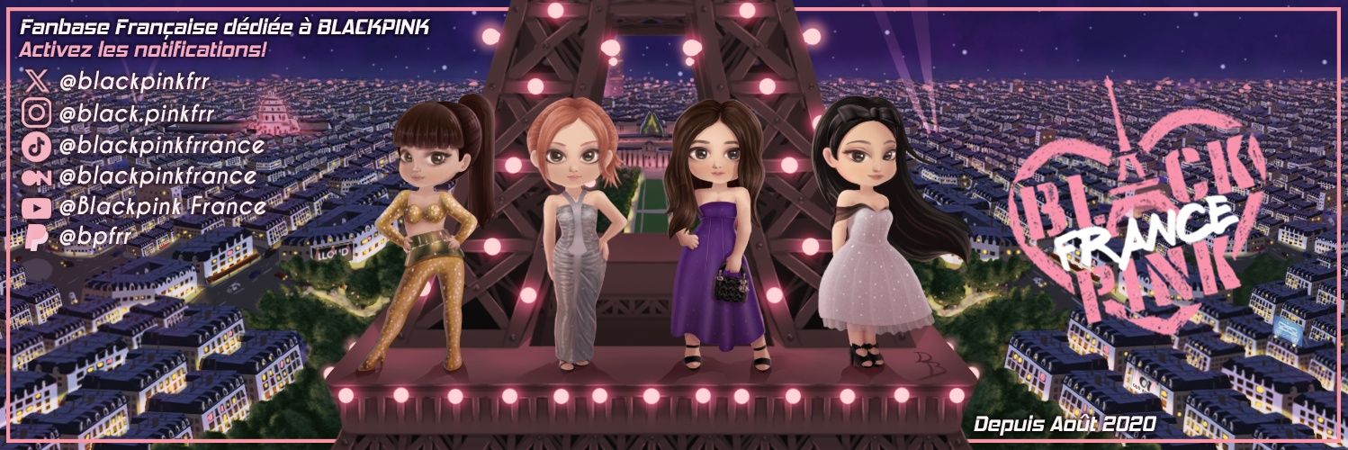 🇫🇷 BLACKPINK FRANCE • FANBASE's banner