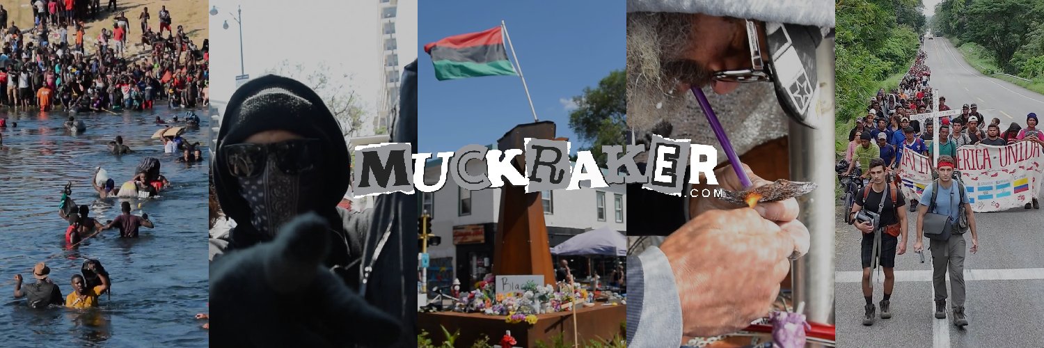 Muckraker's banner