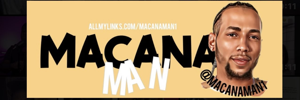 MACANA MAN's banner